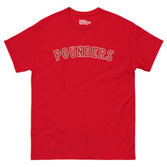Pounders back red
