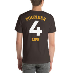 Pounders backs tee