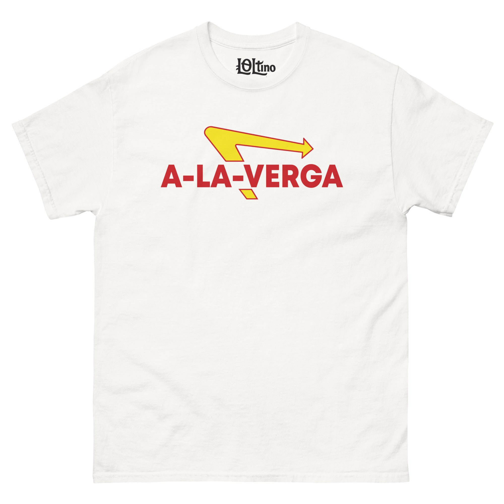 alv tee white
