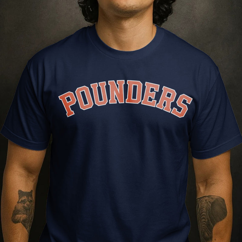 Pounders Houston Baseball Tee