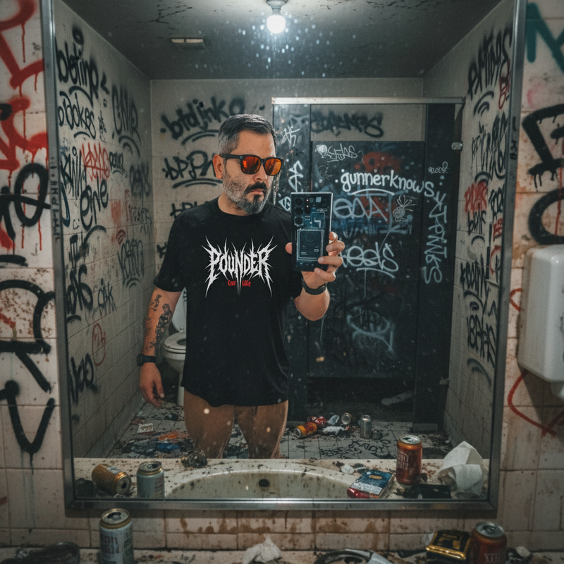 Pounders Metal Tee