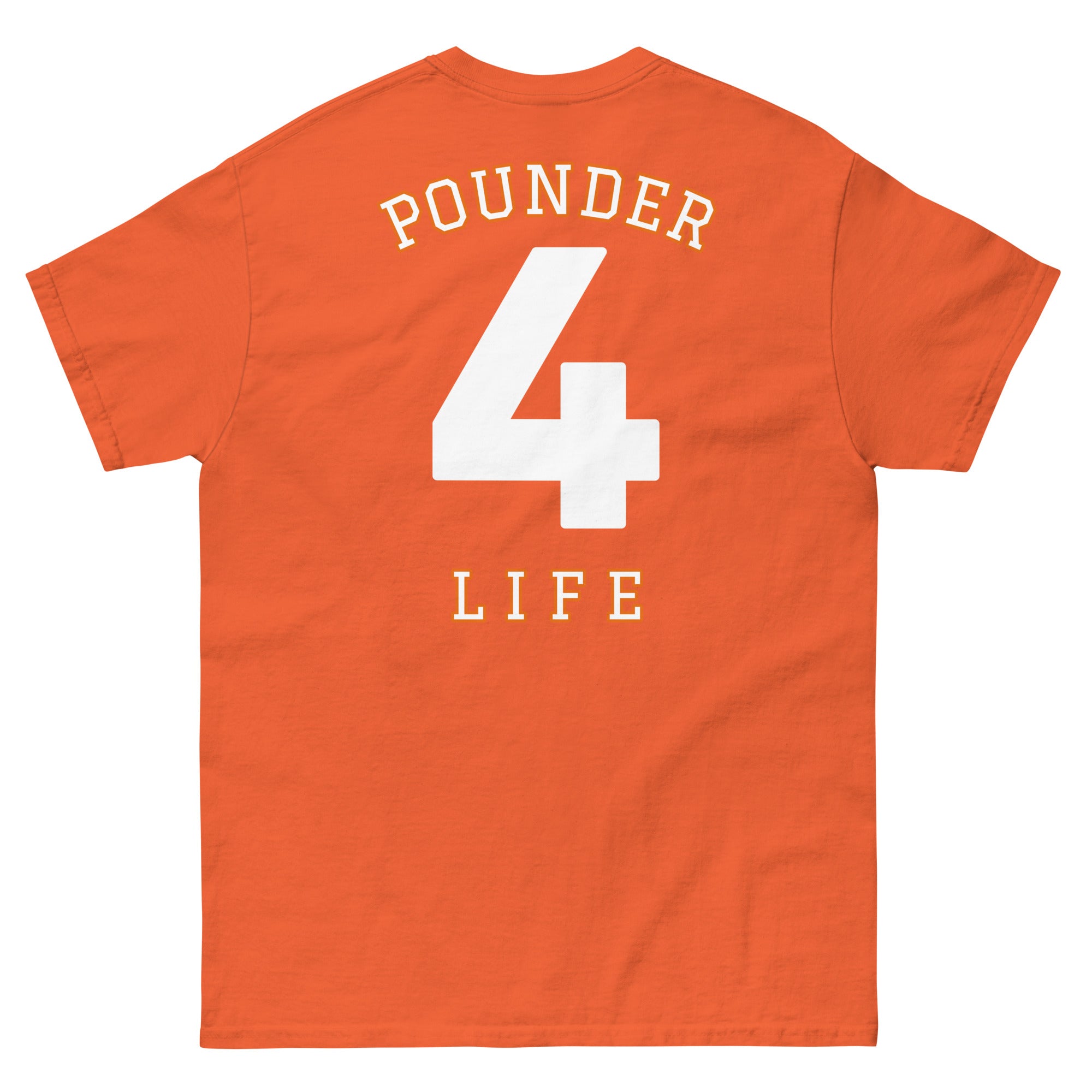 Pounders back houston tee
