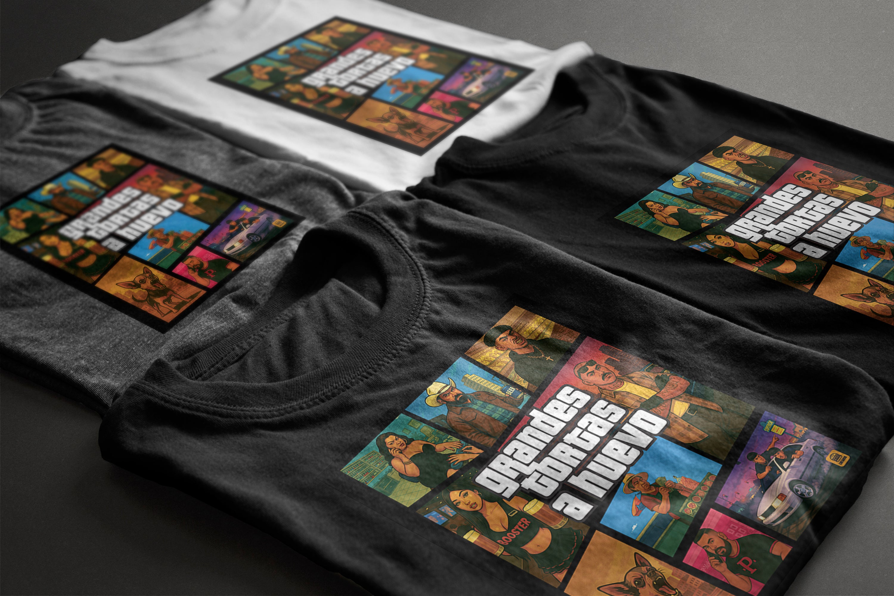 SOLD OUT GTA Premium Tee – Grandes Tortas A Huevo