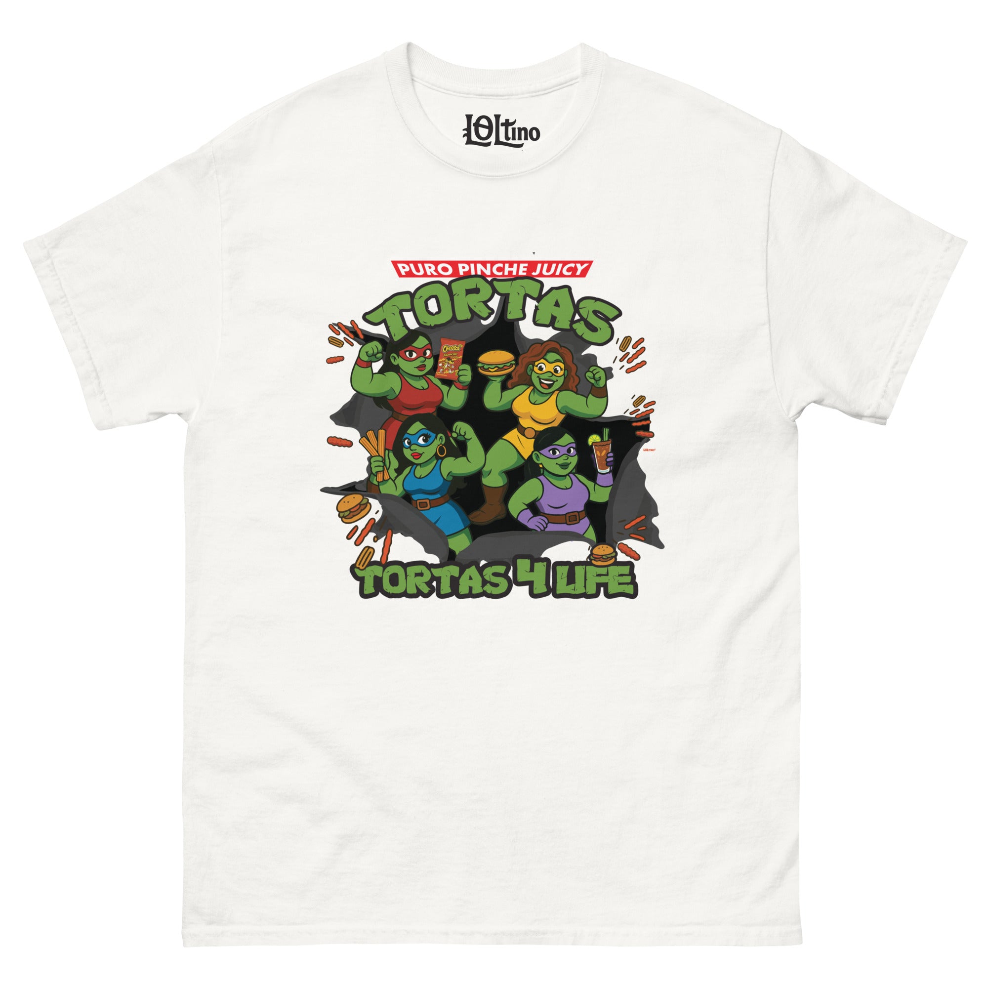 White Tortas Tee