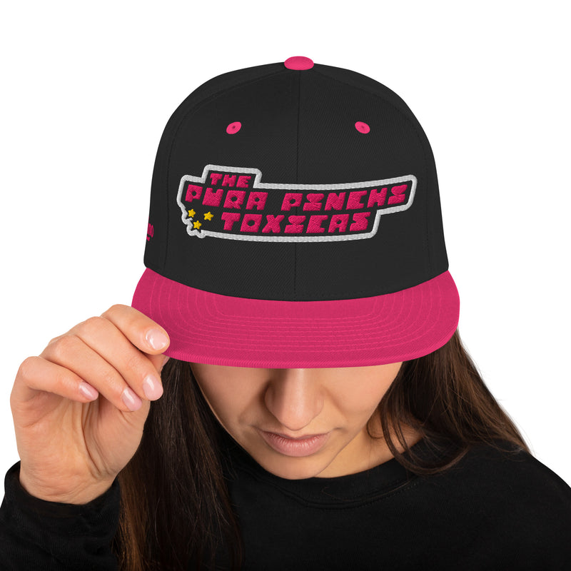 Pura Pinchi Toxicas Snapback – Azúcar, Chile & Everything Tóxica Hat