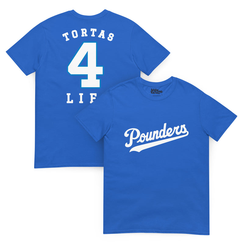Pounders Baseball Tee – Tortas 4 Life