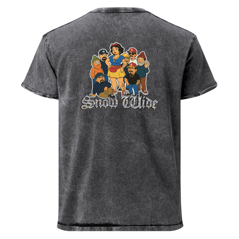 Snow Wide & the 7 Homies – Premium Denim T-Shirt