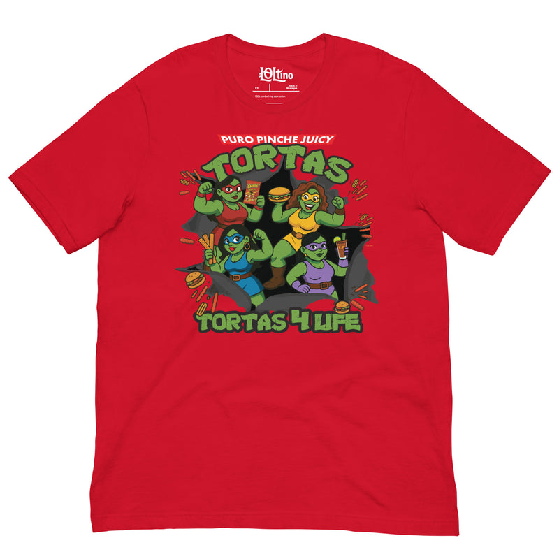SOLD OUT: Puro Pinchi Juicy Tortas Premium Tee – Blue Or Red